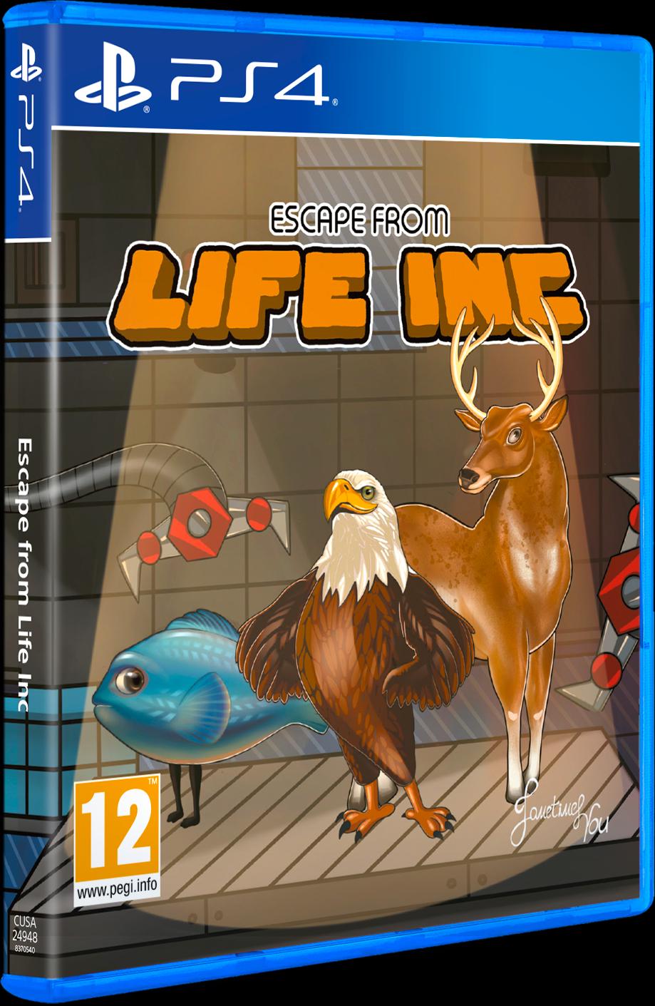 Escape from Life Inc PAL Playstation 4