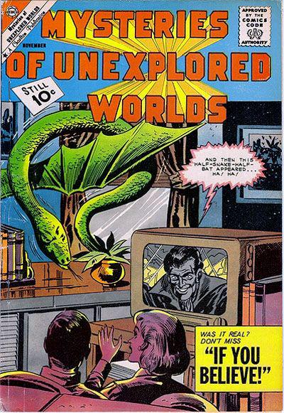 Mysteries of Unexplored Worlds #27 (1961) Comic Books Mysteries of Unexplored Worlds
