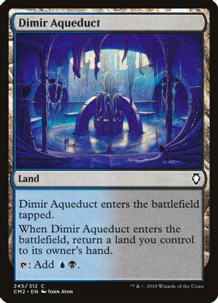 Dimir Aqueduct #245 Magic Commander Anthology Volume II