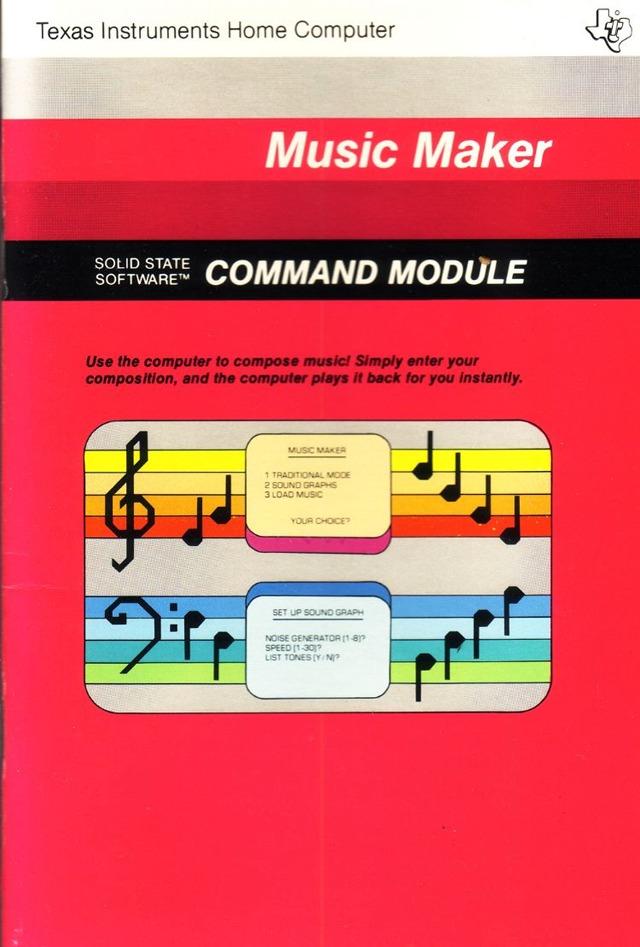Music Maker TI-99