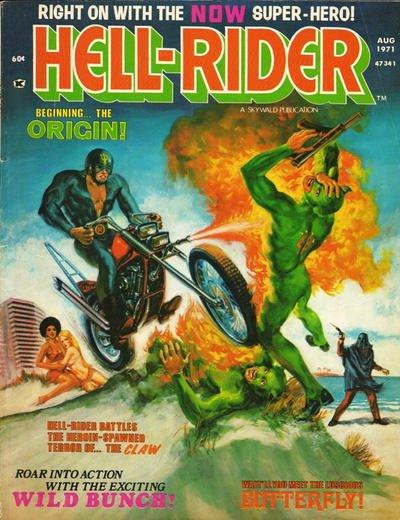 Hell Rider #1 (1971) Comic Books Hell Rider