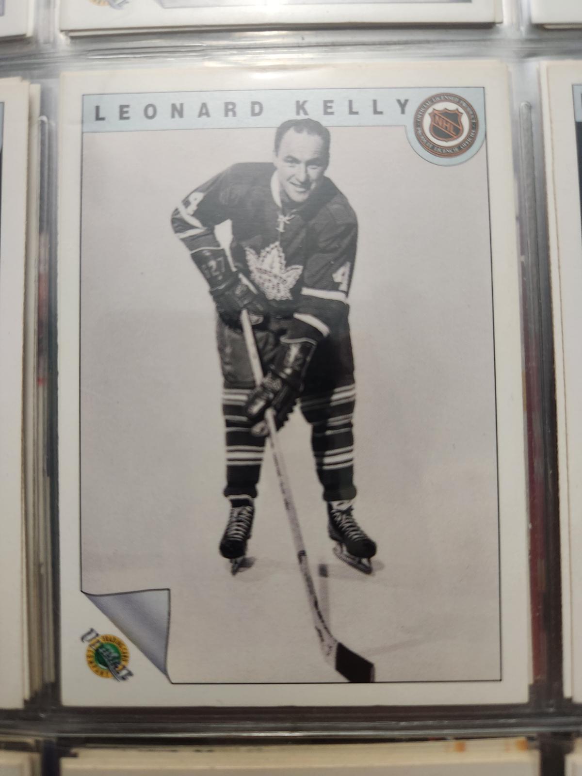 Leonard Kelly #38 Hockey Cards 1991 Ultimate Original Six