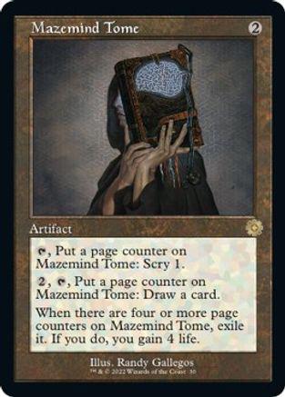 Mazemind Tome Magic Brother's War Retro Artifacts
