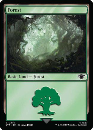Forest #270 Magic Lord of the Rings