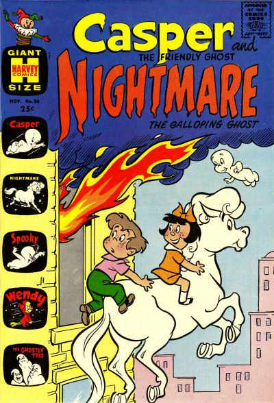 Casper & Nightmare #26 (1969) Comic Books Casper & Nightmare