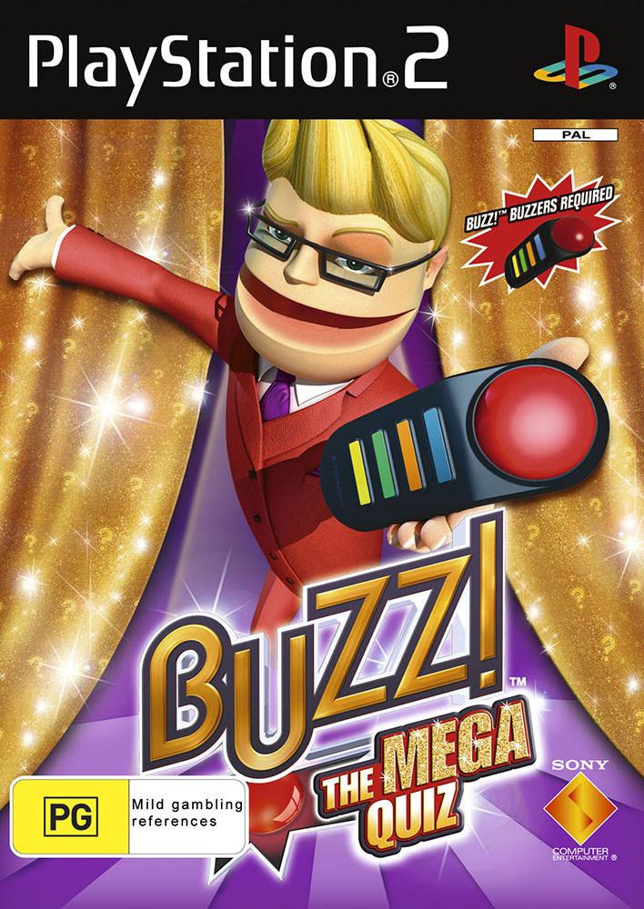 Buzz! The Mega Quiz PAL Playstation 2