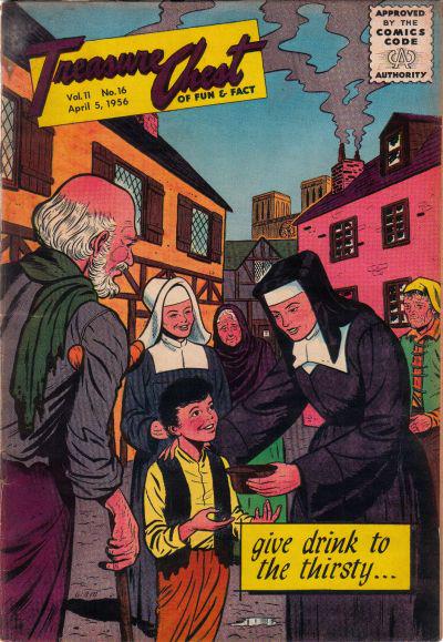 Treasure Chest of Fun and Fact #16 202 (1956) Comic Books Treasure Chest of Fun and Fact