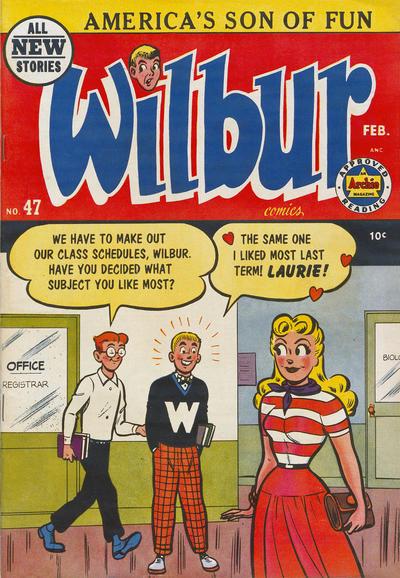 Wilbur Comics #47 (1953) Comic Books Wilbur Comics