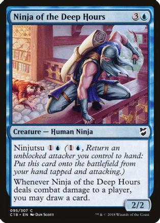 Ninja of the Deep Hours Magic Commander 2018