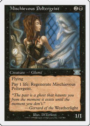 Mischievous Poltergeist (Magic 6th Edition)