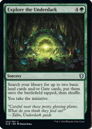 Explore the Underdark #232 Magic Commander Legends: Battle for Baldur's Gate