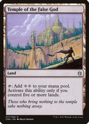 Temple of the False God #277 Magic Commander Anthology