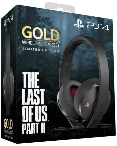 Limited Edition The Last of Us Part II Gold Wireless Headset PAL Playstation 4
