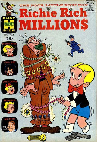 Richie Rich Millions #6 (1963) Comic Books Richie Rich Millions