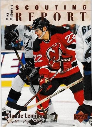 Claude Lemieux #258 1995 Upper Deck Hockey