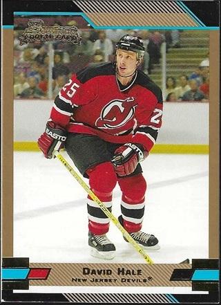 David Hale #145 2003 Bowman Draft Picks And Prospects Hockey
