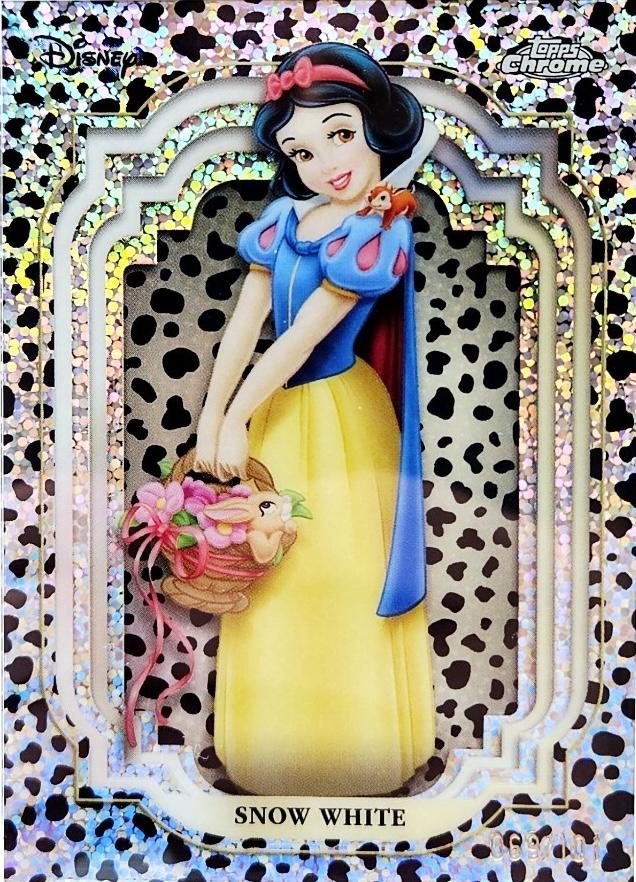 Snow White [Black White Speckle Refractor] #6