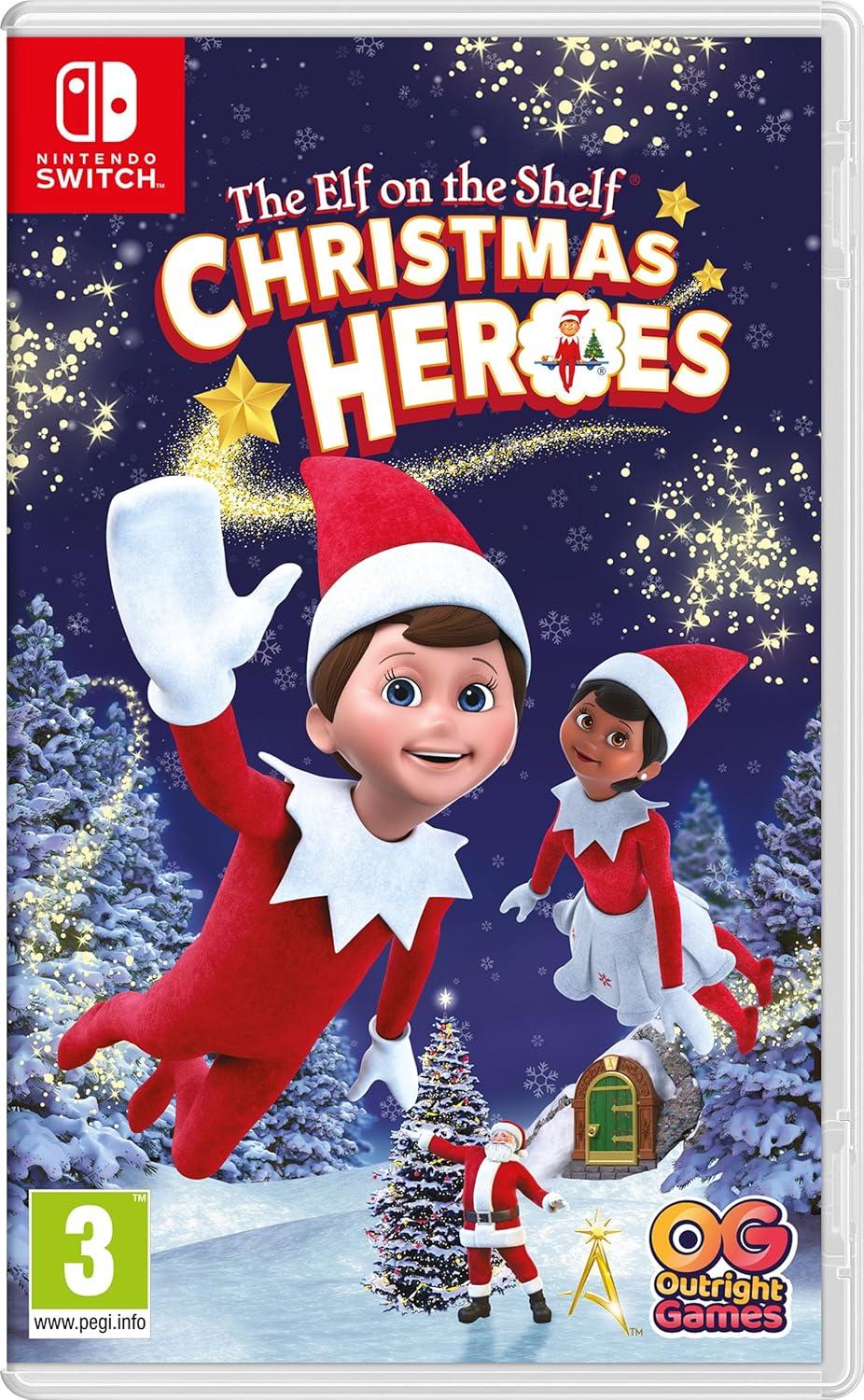 Carátula de The Elf On The Shelf: Christmas Heroes para Switch (edición PAL España)