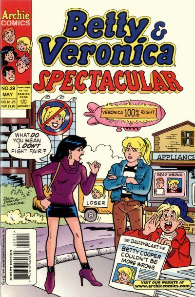 Betty & Veronica Spectacular #29 (1998) Comic Books Betty and Veronica Spectacular
