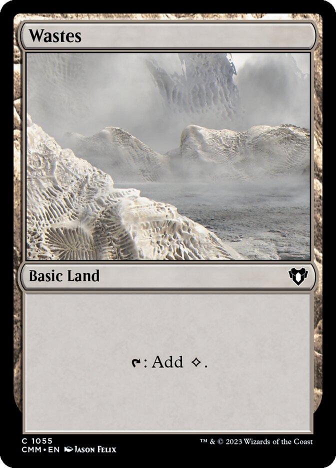 Wastes #1055 Magic Commander Masters