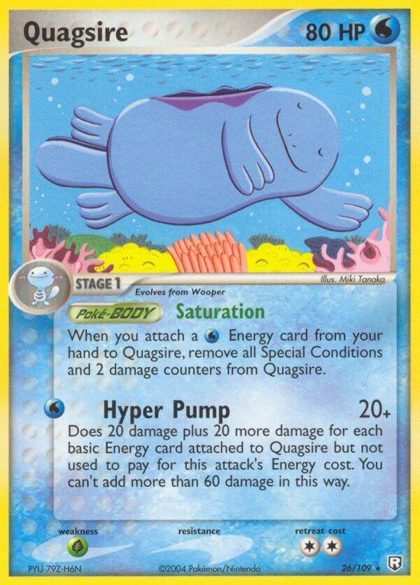 Quagsire #26 Pokemon Team Rocket Returns