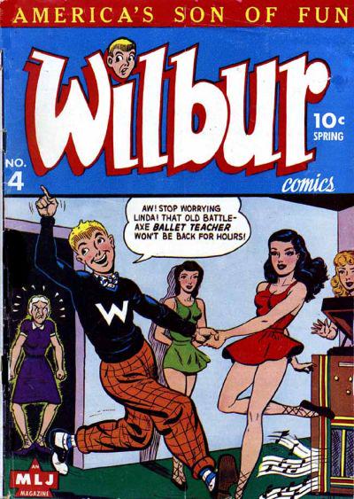 Wilbur Comics #4 (1945) Comic Books Wilbur Comics
