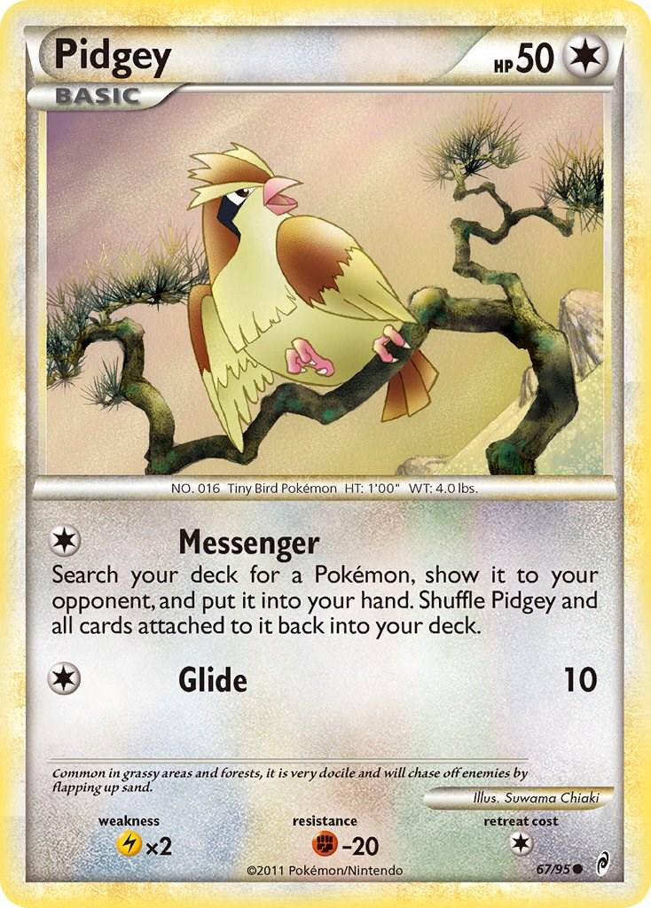 Pidgey #67 Pokemon Call of Legends