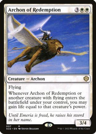 Archon of Redemption #7 Magic Starter Commander Decks