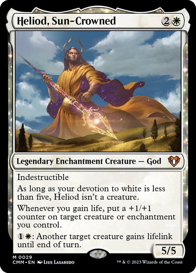 Heliod, Sun-Crowned #29 Magic Commander Masters