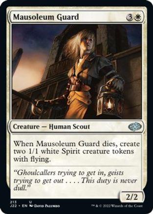 Mausoleum Guard #213 Magic Jumpstart 2022