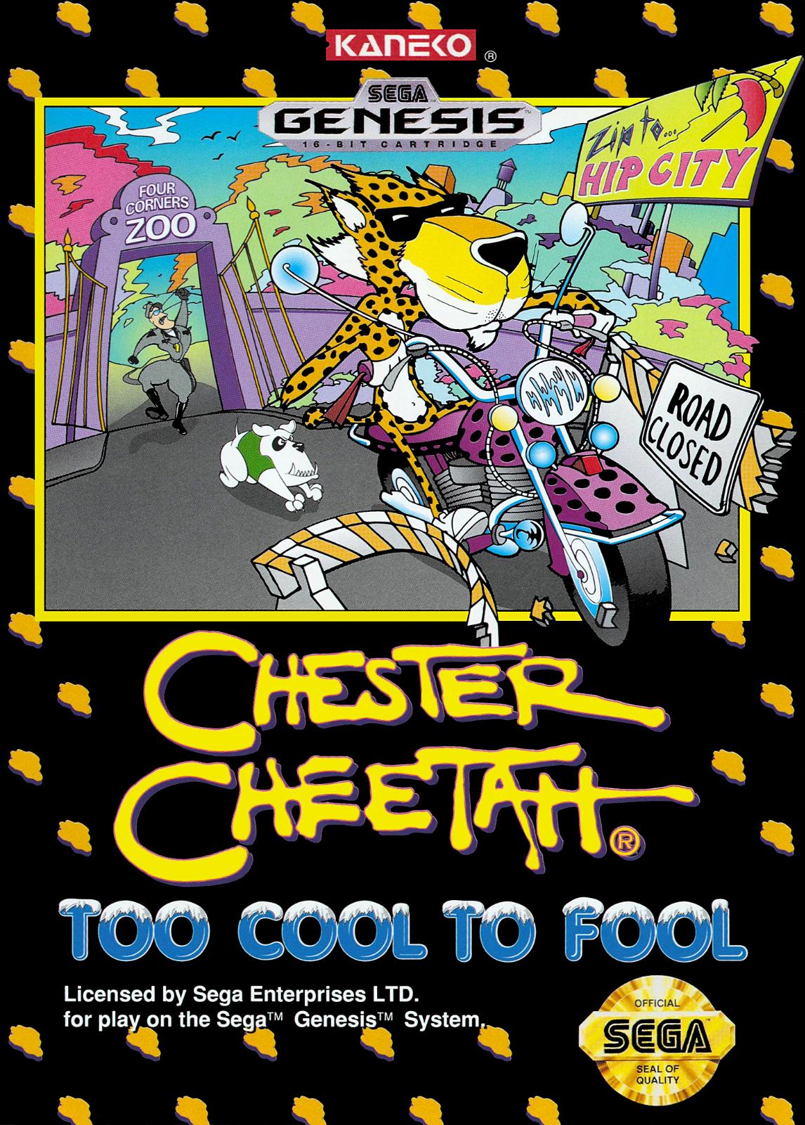 Chester Cheetah Too Cool to Fool Sega Genesis