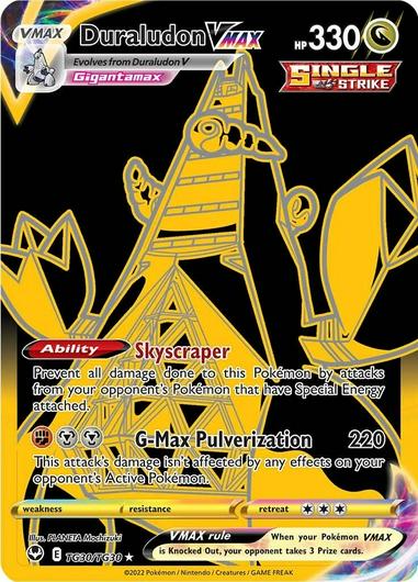Duraludon VMAX #TG30 Cover Art