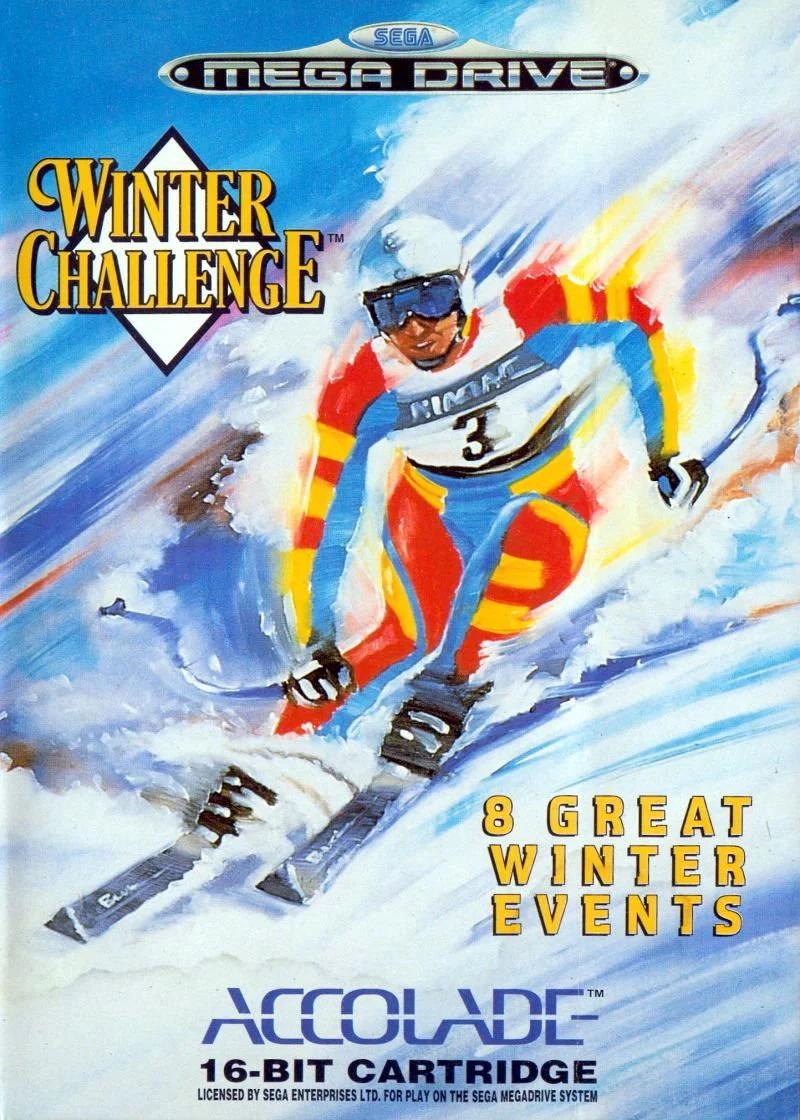 Winter Challenge PAL Sega Mega Drive