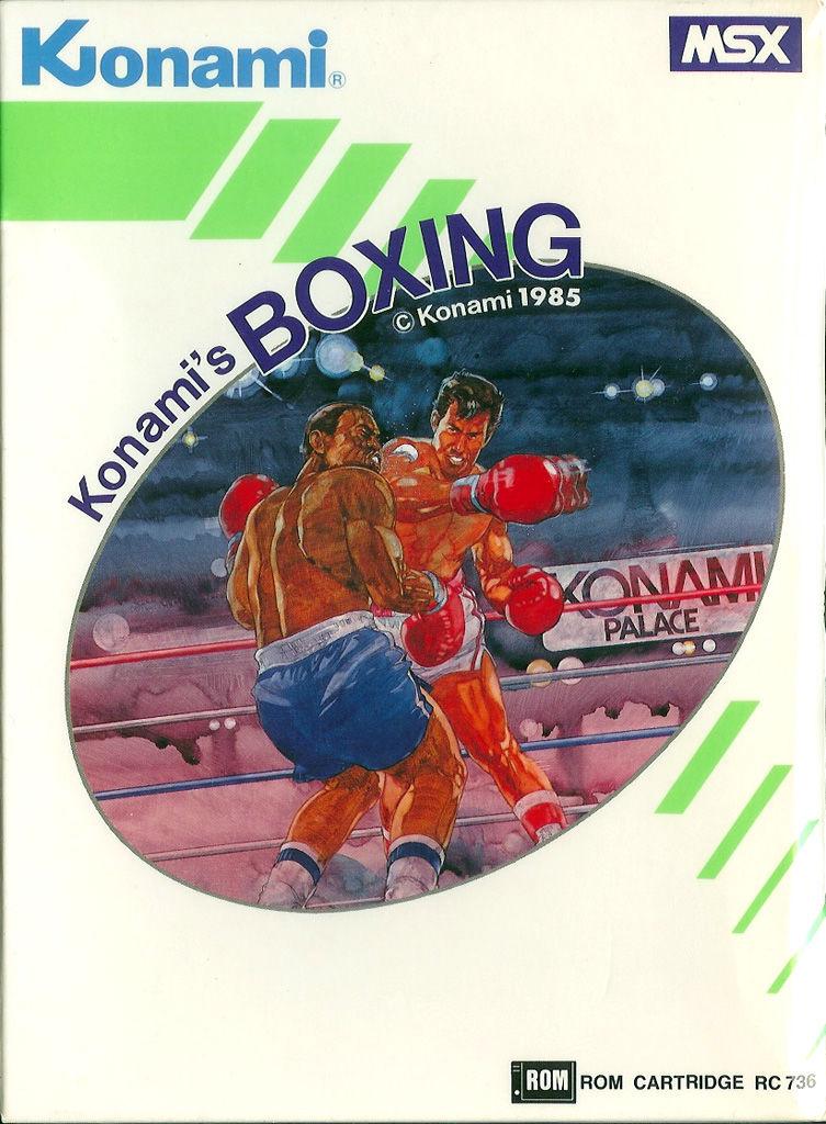 Konami's Boxing JP MSX