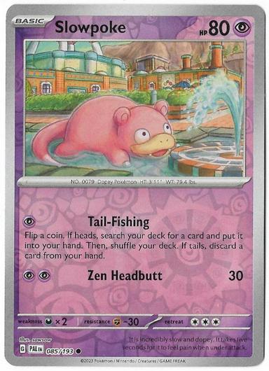Slowpoke [Reverse Holo] #85 Cover Art