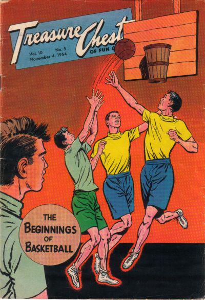 Treasure Chest of Fun and Fact #5 171 (1954) Comic Books Treasure Chest of Fun and Fact