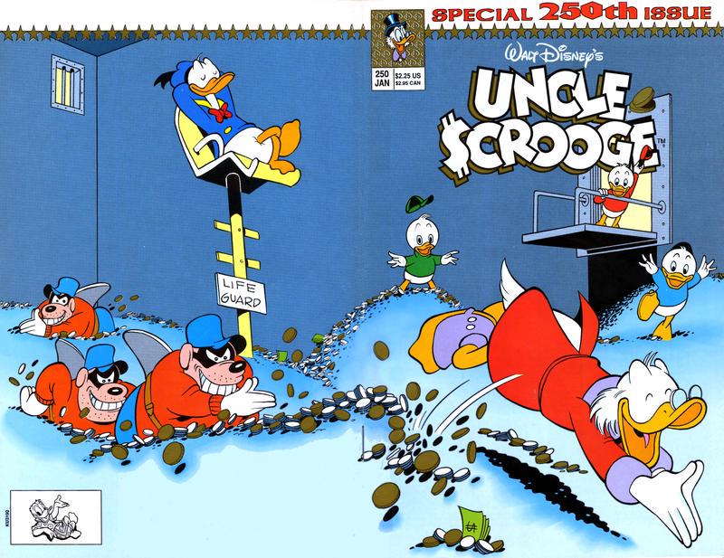 Uncle Scrooge #250 (1991) Comic Books Uncle Scrooge