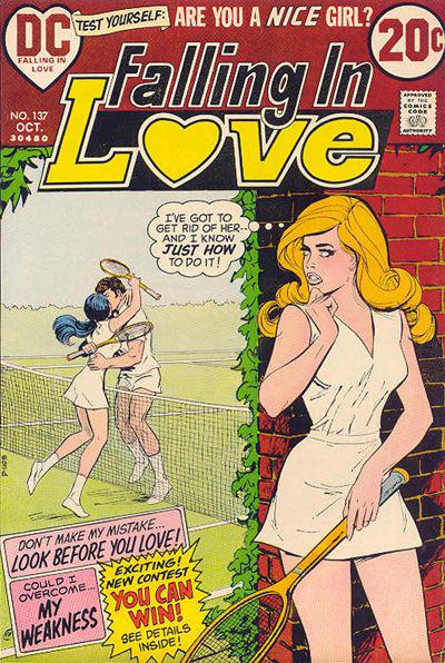 Falling in Love #137 (1972) Comic Books Falling In Love