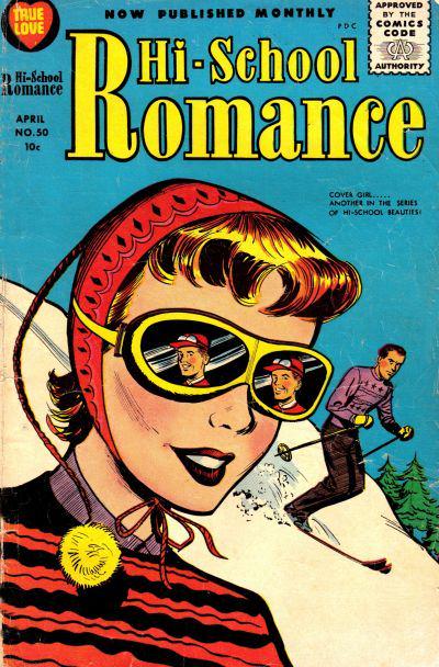 Hi-School Romance #50 (1956) Comic Books Hi-School Romance