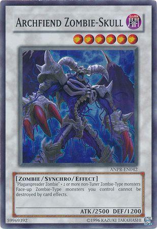 Archfiend Zombie-Skull ANPR-EN042 YuGiOh Ancient Prophecy