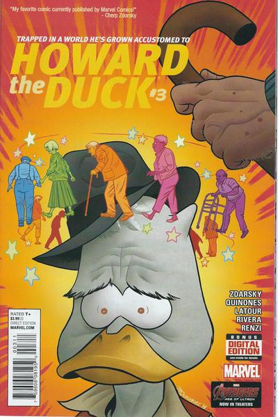 Howard the Duck #3 (2015) Comic Books Howard the Duck