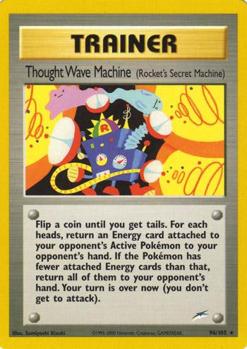 Thought Wave Machine #96 Pokemon Neo Destiny