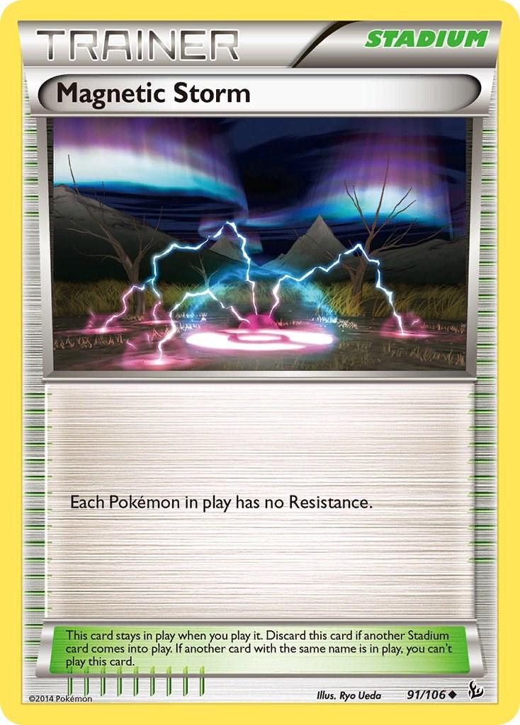 Magnetic Storm #91 Pokemon Flashfire
