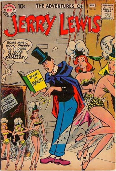 Adventures of Jerry Lewis #56 (1960) Comic Books Adventures of Jerry Lewis