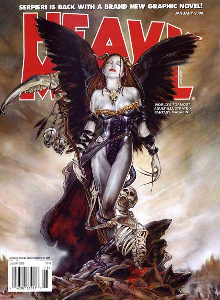 Heavy Metal #232 (2008) Comic Books Heavy Metal