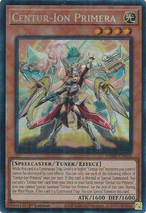 Centur-Ion Primera VASM-EN016 YuGiOh Valiant Smashers