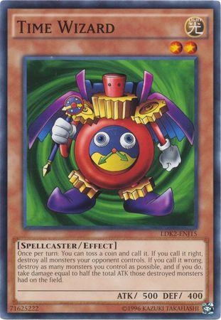 Time Wizard LDK2-ENJ15 YuGiOh Legendary Decks II