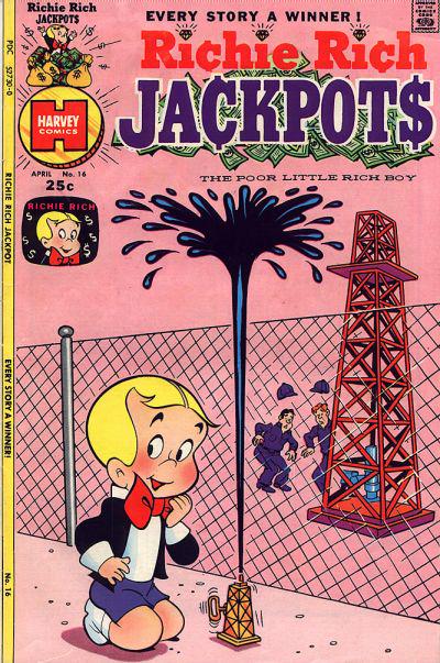 Richie Rich Jackpots #16 (1975) Comic Books Richie Rich Jackpots