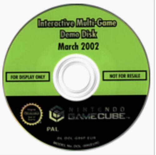 Interactive Multi-Game Demo Disk - March 2002 PAL Gamecube
