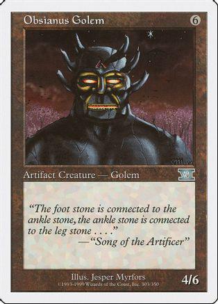 Obsianus Golem Magic 6th Edition